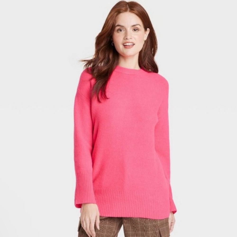 Womens A New Day Pink Sweater